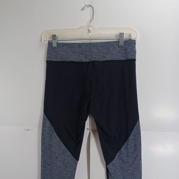 The North Face Womens Black and Heather Gray athletic Panel tights Leggings S - Picture 6 of 9